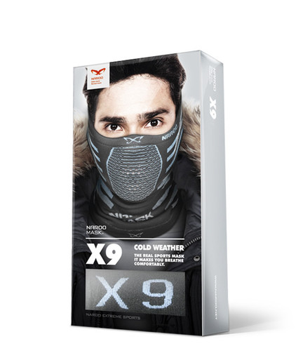 X9 겨울용 레저스포츠 기능성 마스크 - 겨울용