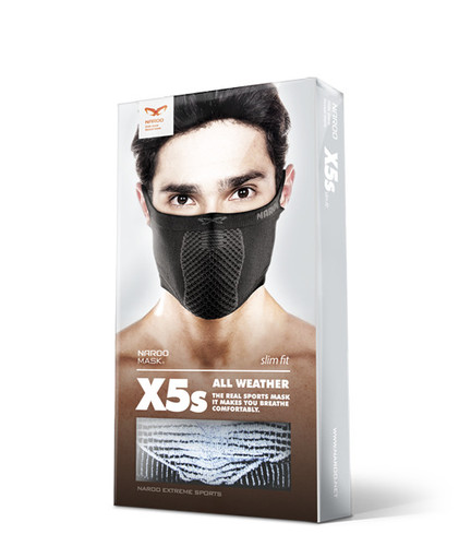 X5S 사계절용 슬림핏 마스크 - 사계절용