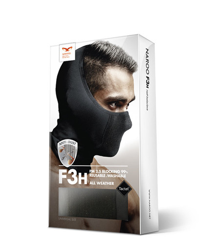 F3H 하프바라클라바 타입 워셔블 필터링 마스크 - 사계절용